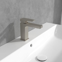  Baterie pentru lavoar Villeroy&Boch, Architectura Square 112, fără ventil , brushed nickel